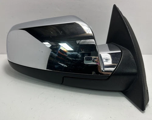 2010-2014 GMC TERRAIN CHROME RIGHT PASSENGER SIDE MIRROR HEATED OEM M58