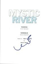 Kevin Bacon Signed Autographed MYSTIC RIVER Full Movie Script COA VD
