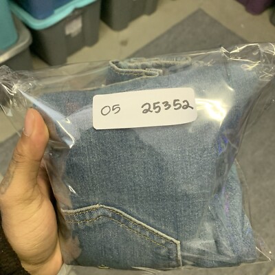 Levis 512 Jeans 27x32 Adult Blue Denim Slim Tapered Fit Distressed