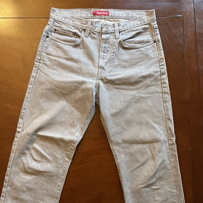 Size 30 -- Supreme Washed Regular Jean Grey | eBay 
