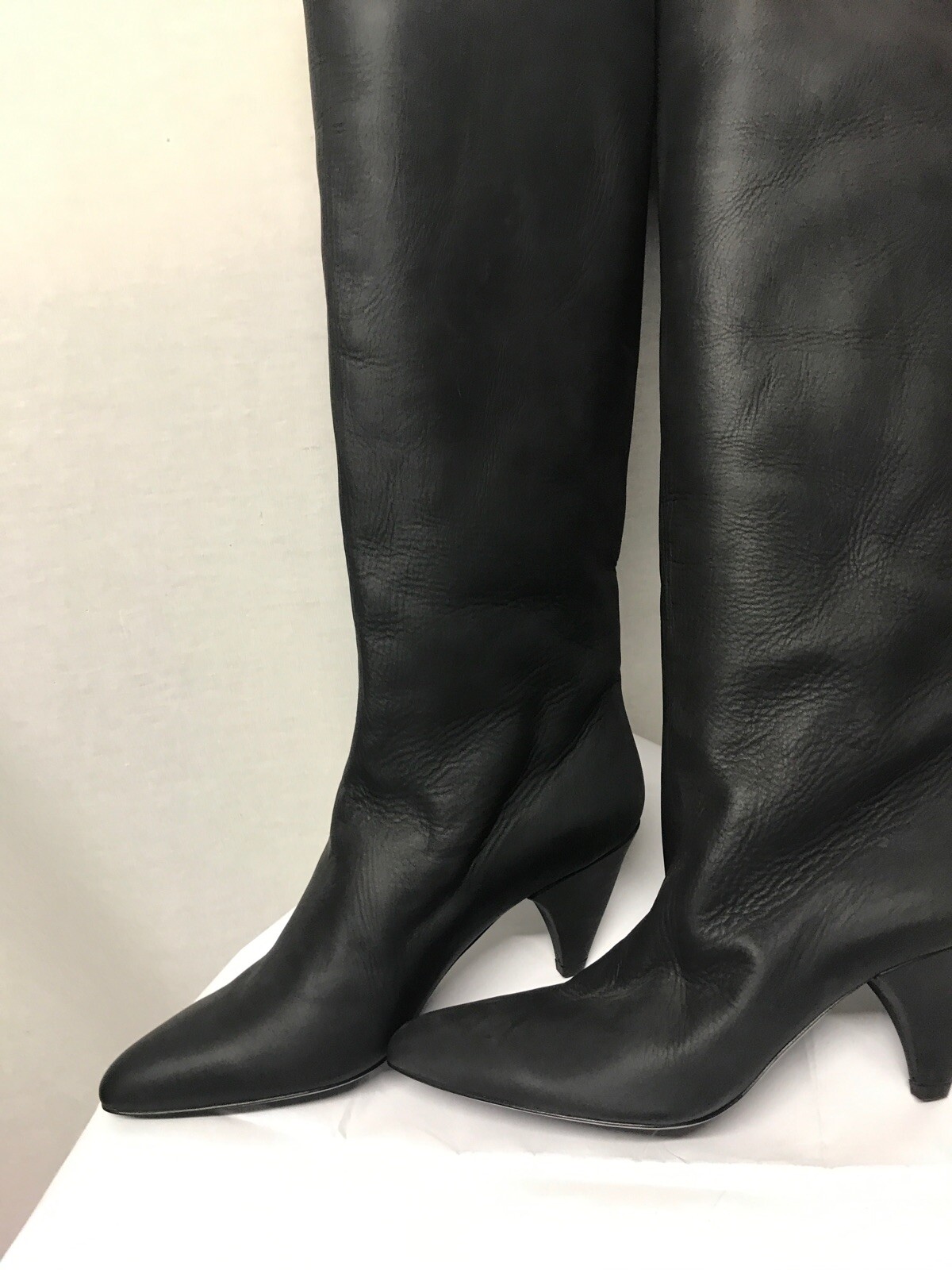 Laurence Dacade Women's Salome Leather Knee High Boots Black Size Euro 40 US 9 image 8