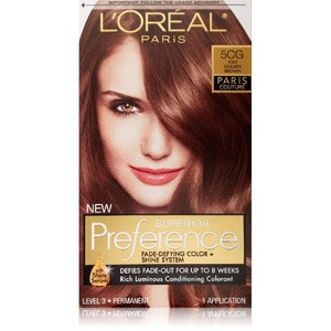 L Oreal Paris Superior Preference Hair Color 5CG Iced L Oreal Paris Superior Preference Hair Color 5CG Iced