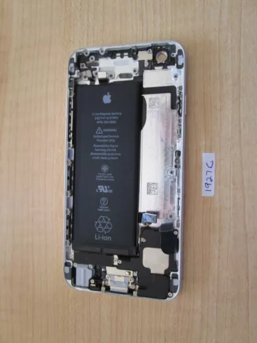 Original Silver Back case with battery for iphone 6 A1549