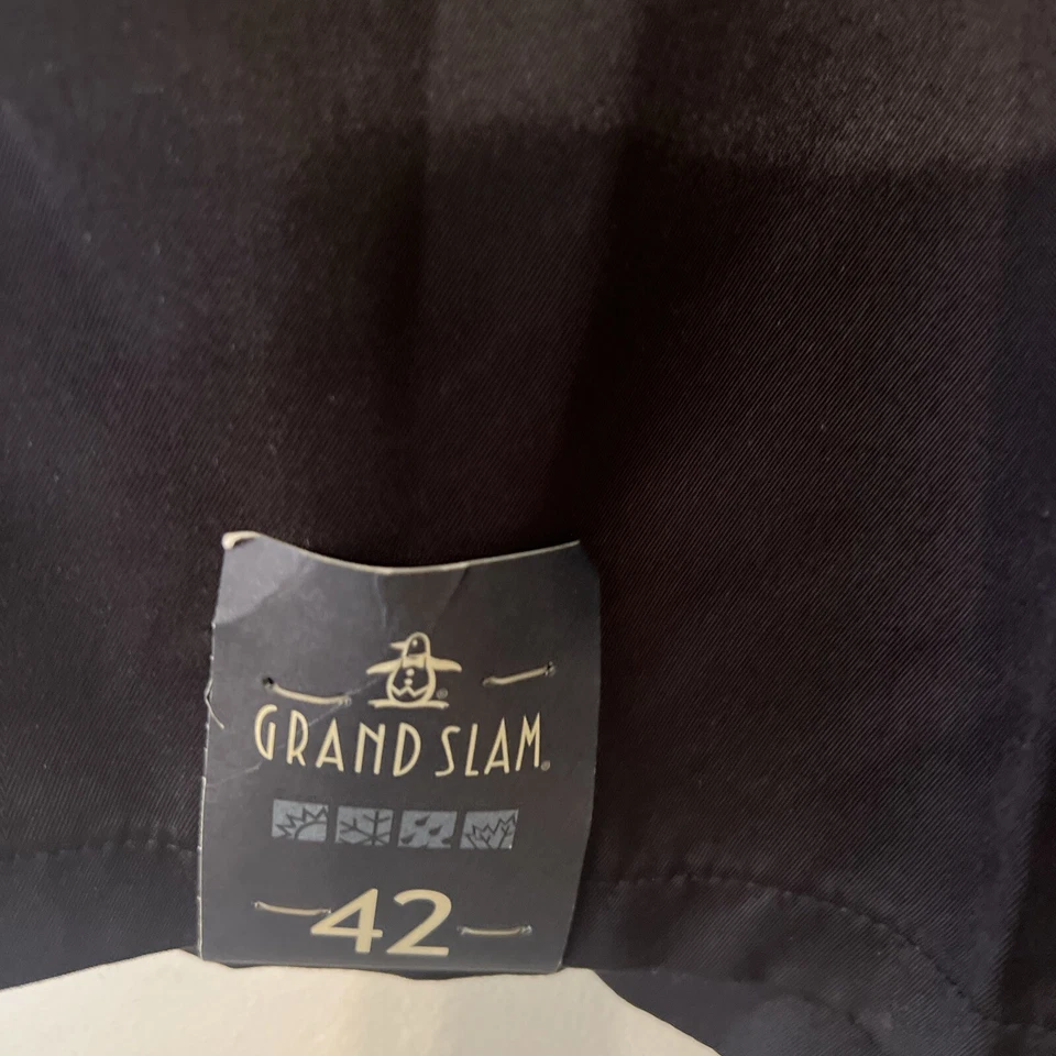 НОВЫЕ мужские черные шорты для гольфа от Grand Slam размер 42 9 дюймов внутренний шов со складками - Изображение 2 из 4