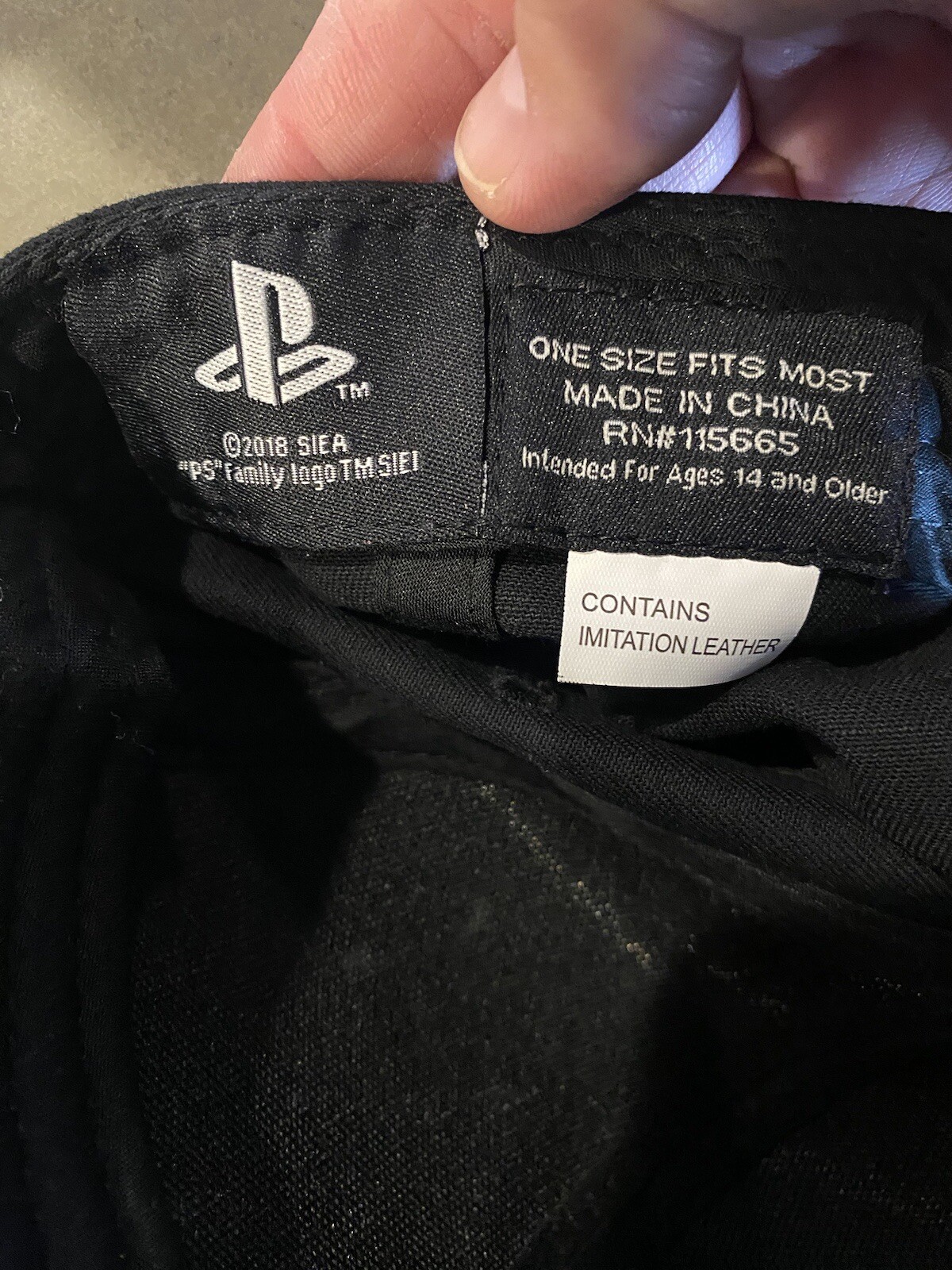 Playstation Controller Button Snapback Hat Faux L… - image 11