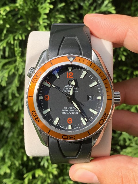 OMEGA Planet Ocean Men's Black Watch - 2908.50.91 for sale online | eBay
