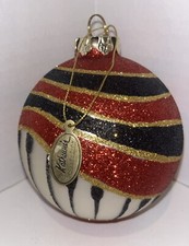 Katherine's Collection Red  Black Ornament Retired