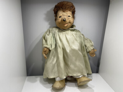 Sammler Stofftier / Puppe Micki 34 cm. Top Zustand    