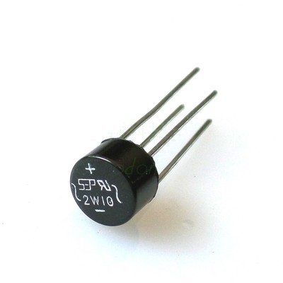 10 PCS 2W10 2A Bridge Diode Rectifier NEW L8 