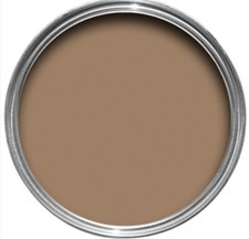 WARM BROWN EXCELL 1 LITRE  SMOOTH MASONRY PAINT ⭐️UNBRANDED TIN - 1 COAT