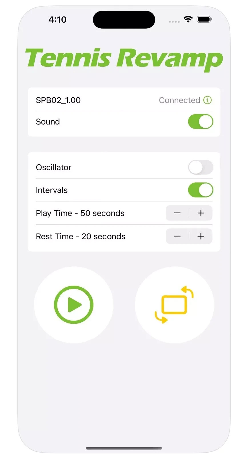 Bluetooth & 2-Button Remote Control for Tennis Tutor Pro Lite Ball Machine