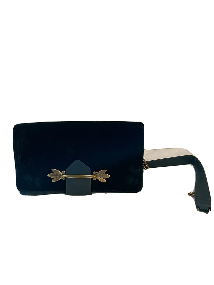 Prada green hotsell velvet bag