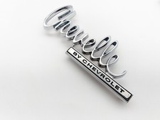 1pc Chrome For 1970 Chevelle By Logo Trunk 3M...