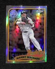 2024 Topps Chrome Update Series - 1989 Topps Baseball Manny Machado #89CU-18