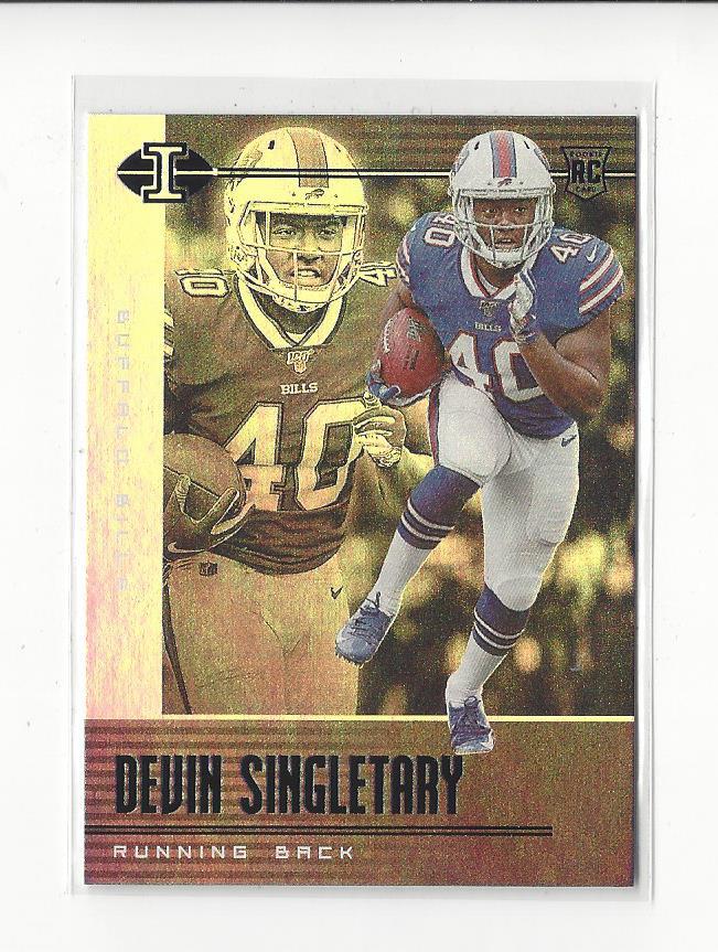 2019 Panini Illusions Retail #62 Devin Singletary RC Rookie Bills Giants