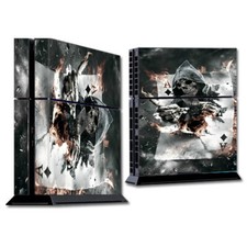 PS4 Playstation console skins decals wrap - Ace Diamonds Grim Reeper Skull
