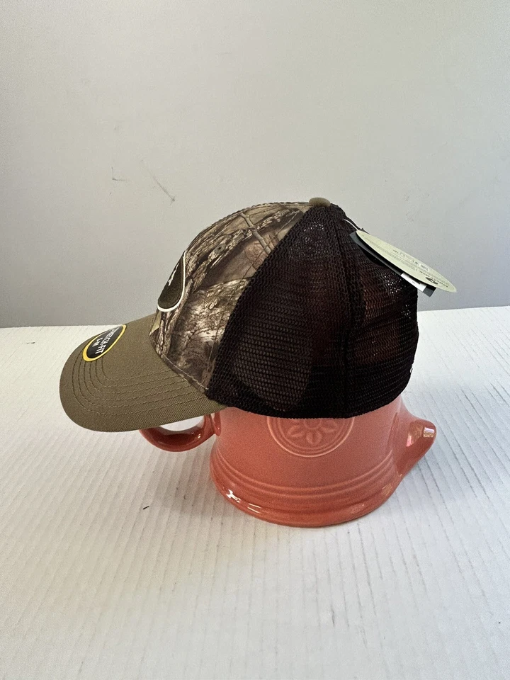 Mossy Oak Baseball Hat, Camo, S-M, Stretch Fit, Mesh Back New! - Image 3 of 4