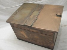 Antique Copper Warming Box Cooker Autoclave W.B Berry Boston Medical Sterilizer