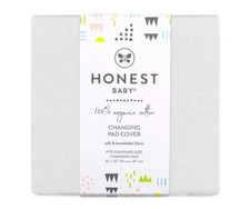 Honest Baby unisex baby Organic Cotton Changing Pad One Size Bright White Sealed