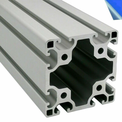 Aluprofil 80x80 Nut8 item kompatibel Nutprofil Konstruktionsprofil Aluminium