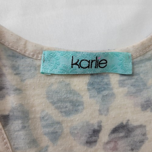 Karlie Damen Shirt Small Tank Top Mehrfarbig Racerback Ärmellos U-Ausschnitt - Bild 7 von 9