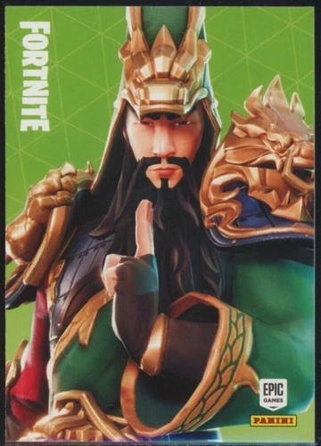 2020 Panini Fortnite Series 2 Guan Yu Epic Outfit #130