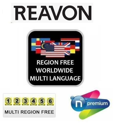 REAVON UBR-X100 DVD Blu-ray Player All Region Free Zone Free Kit