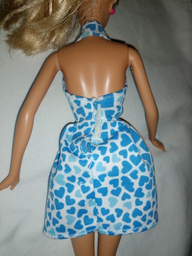 Mini vestido Barbie BLUE HEART - Imagen 7 de 12