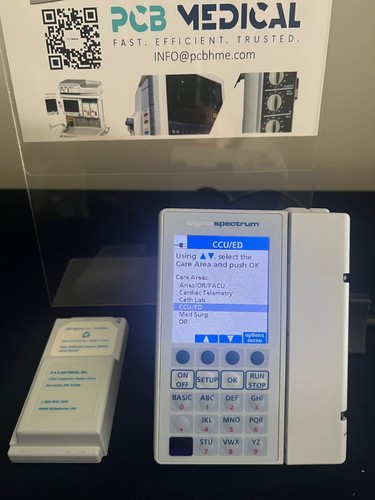 Baxter Sigma Spectrum Veterinary IV Pump / Tested, New Battery & Warranty