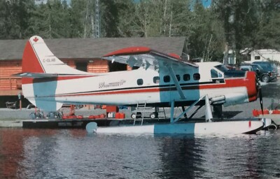 Flugzeug Postkarte - De Havilland DHC-3 Otter C-GLAB