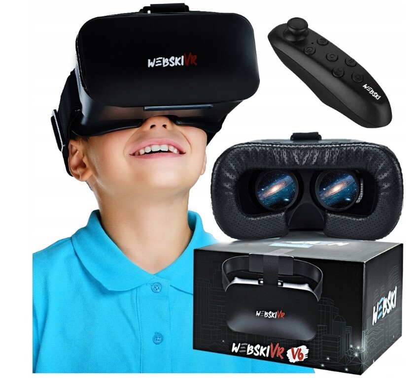 Kids VR Glasses Virtual Reality Googles Educational Videos Play