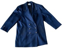 Donnybrook Navy Pea Coat-Size 16-Made in U.S.A.