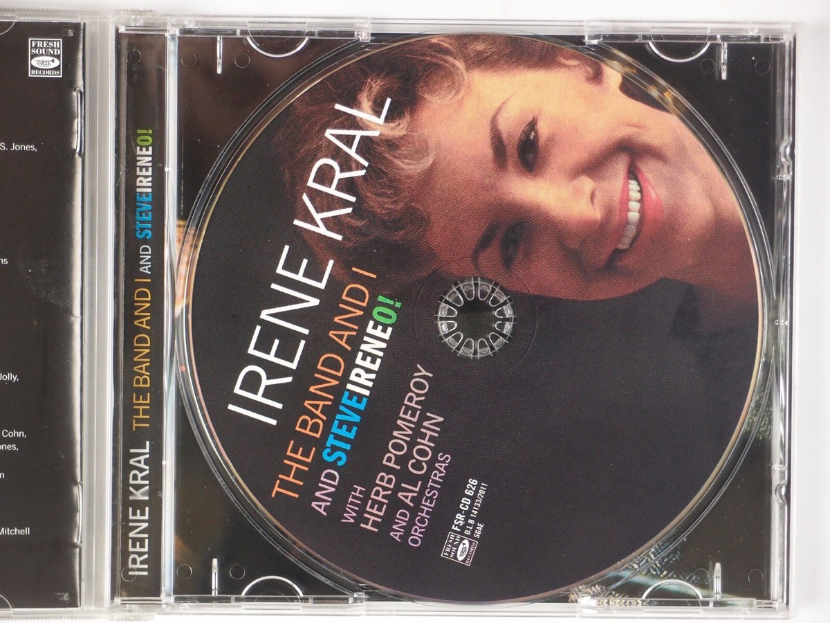 IRENE KRAL: The Band and I w/ Herb Pomeroy, Al Cohn JAZZ Fresh
