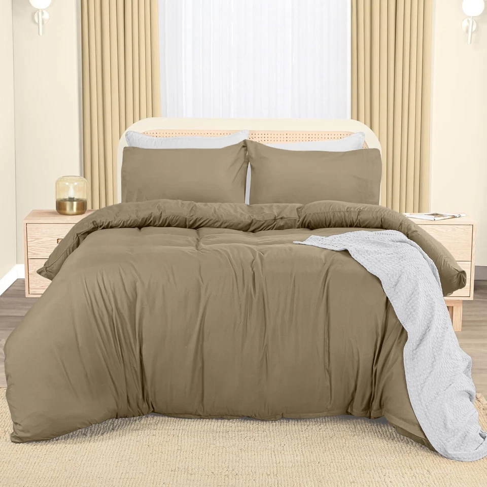 Luxury Duvet Quilt Covers Bedding Sets with Pillowcases Twin Full Queen King Siz - Image 2 of 4