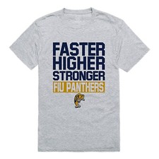 Florida International University Panthers NCAA Logo Workout T-Shirt S-2XL