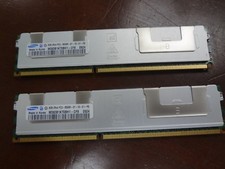  LOT OF 2 Samsung 8GB 2Rx4 PC3-8500R RAM Memory M393B1K70BH1-CF8