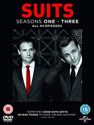 SUITS SEASON 1-3 DVD BOX SET NEW UNWATCHED BUT NOT SEALED B12