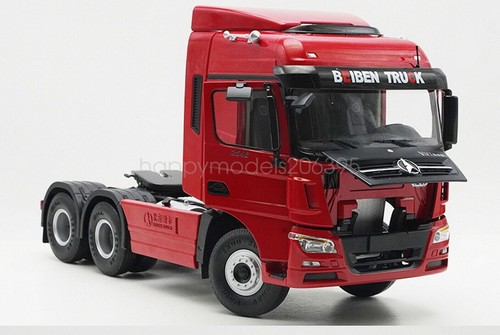 1/24 Scale For BEIBEN TRUCK V3ET Truck Tractor Red Diecast Model Toy Gift - Picture 7 of 8