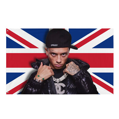Central Cee UK Flag - Can't Rush Greatness Tapestry merch 34