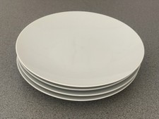 4 x Thomas Rosenthal Group Loft White Side Dessert Plates - 22 cm Diameter