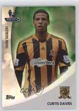 2013 Topps English Premier Gold Green 23/99 Curtis Davies #TT-CD Rookie RC 0cp0
