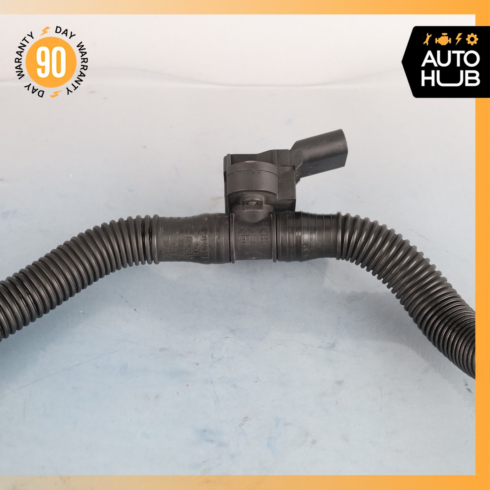 Bentley Continental GTC 6.0L W12 Secondary Air Smog Pump Hose Pipe 07C906051 OEM