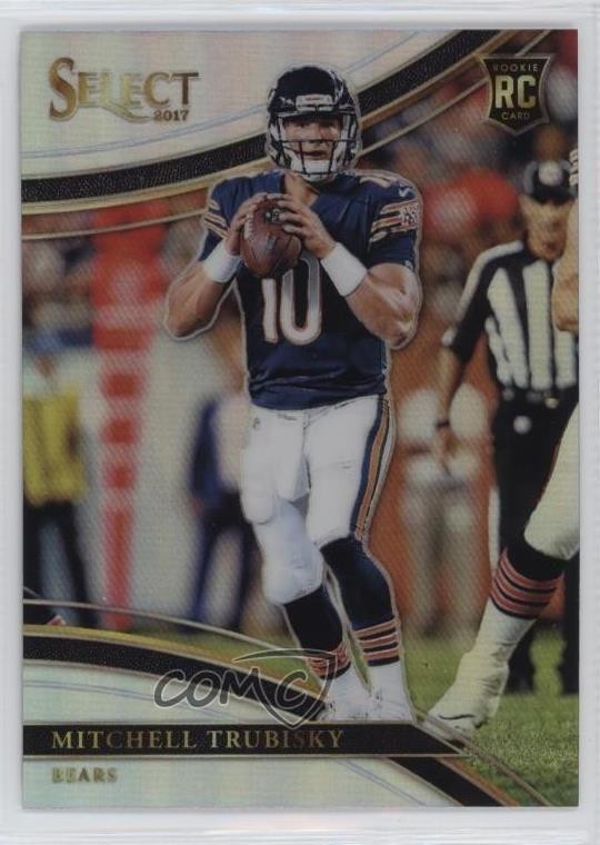 2017 Panini Select Field Level Silver Prizm Mitchell Trubisky #253 o8g