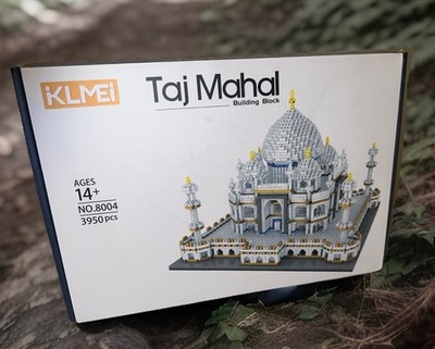 Taj Mahal Building Block; KLMEI 14+, 3950 Pcs, Box Open/Contents Sealed/Unused