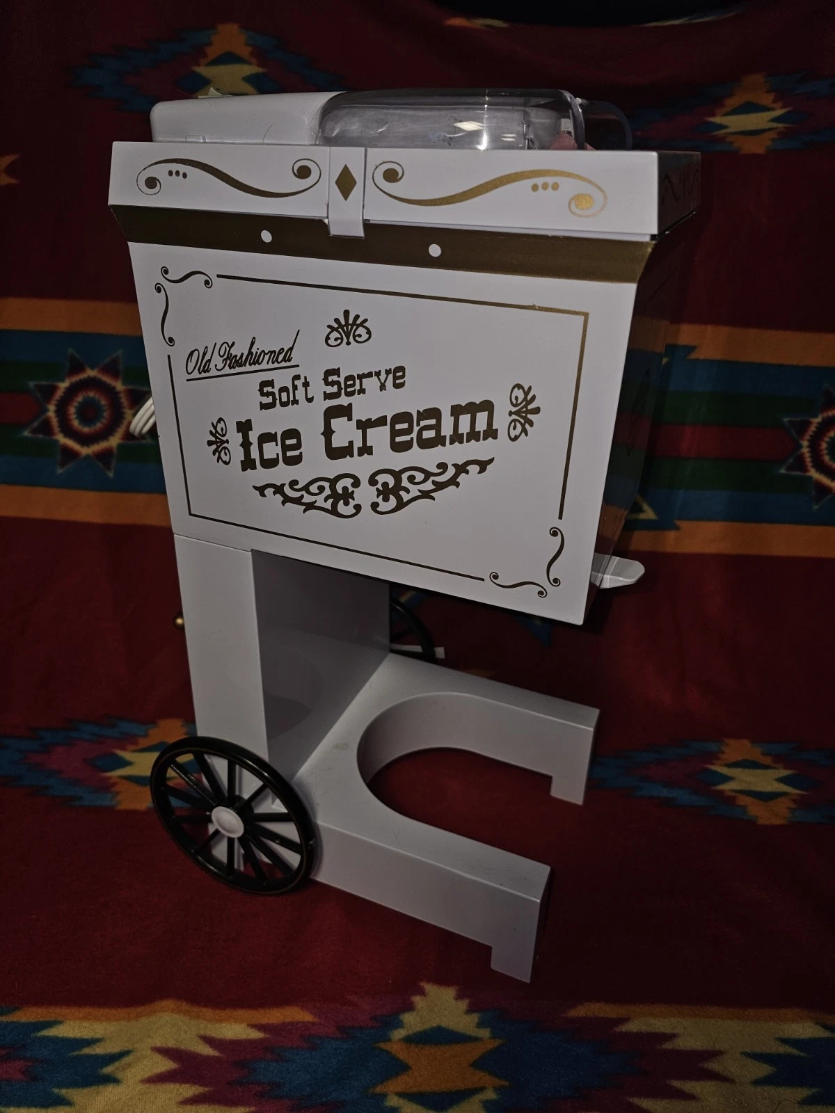 Nostalgia Old Fashioned Ice Cream Maker Electric Soft Serve
Opens in a new window or tab