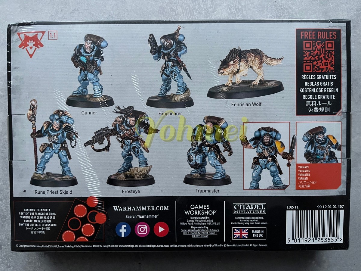 Kill Team Dead Silence ENG Wolf Scouts KT Space Wolves ~ $0 US