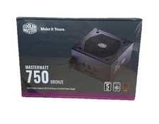 Brand New Cooler Master Masterwatt 750W 80 Plus Bronze Certified Power Supply