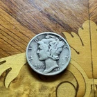 1942 Mercury Dime (Winged Liberty Head) 10C US Coin Circulated Uncertified