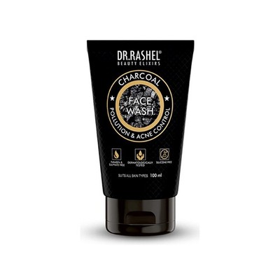 DR.RASHEL CHARCOAL FACE WASH FOR MEN CONTROLS POLLUTION & ACNE (100 ml)