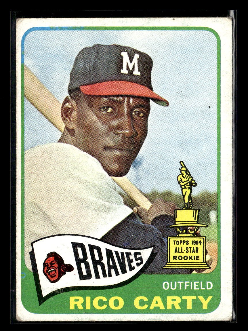 1965 Topps #305 Rico Carty - VG/EX Set Break!